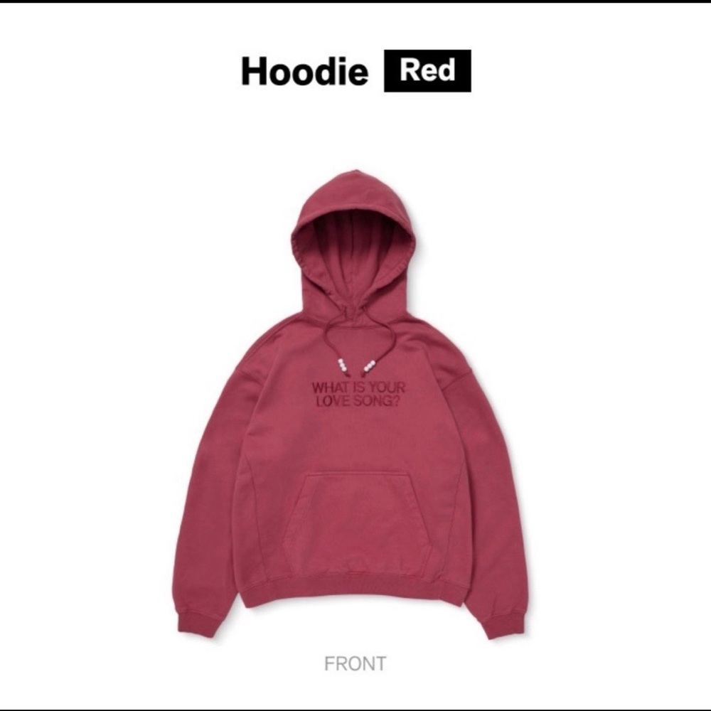 BTS | Arirang Merch | What’s your love song hoodie